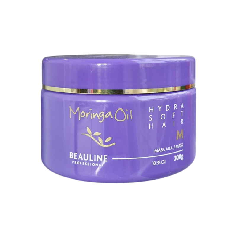 Máscara Nutritiva com Óleo de Moringa – Beauline Hydra Soft Hair 300ml
