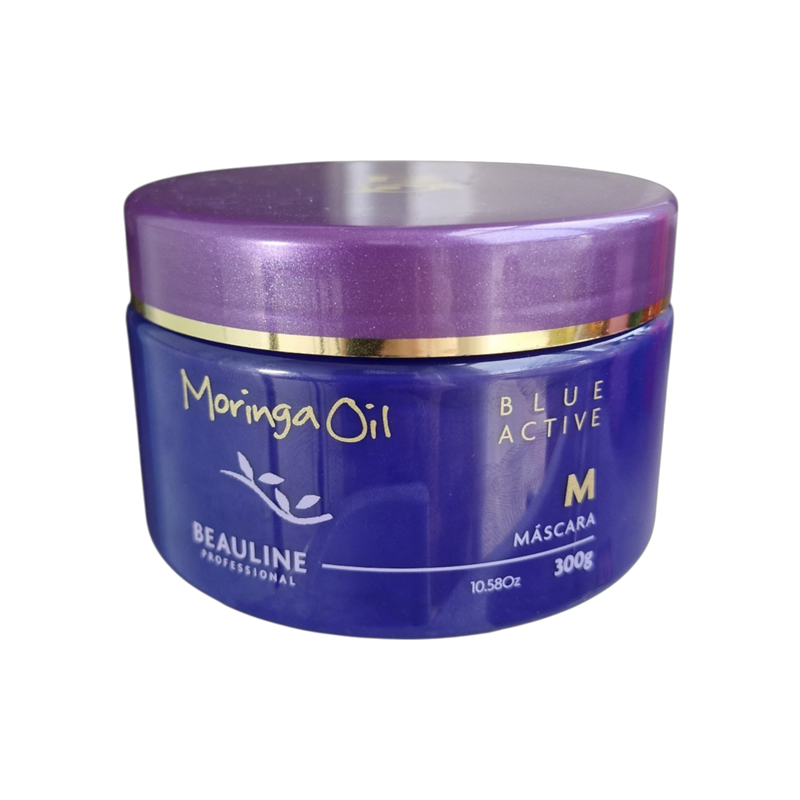 Máscara Capilar Beauline Moringa Oil BLUE ACTIVE – 300g