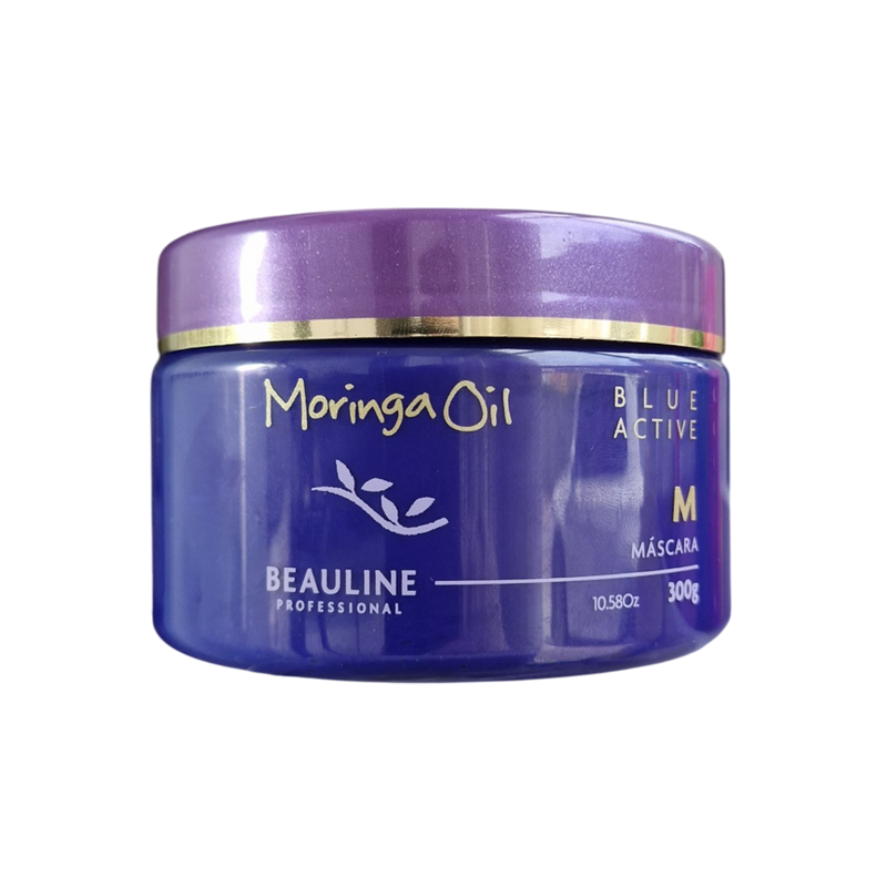 Máscara Capilar Beauline Moringa Oil BLUE ACTIVE – 300g